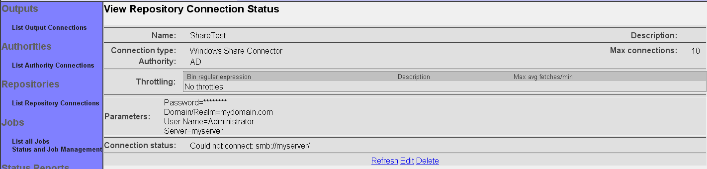 Windows Share Status