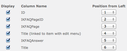 IKGeneralFAQ List All Metadata